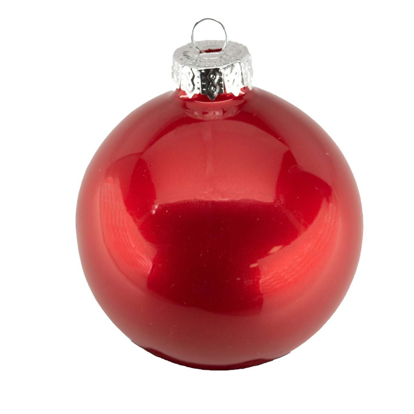 Chicago Bulls Candy Cane Glass Ball Ornament