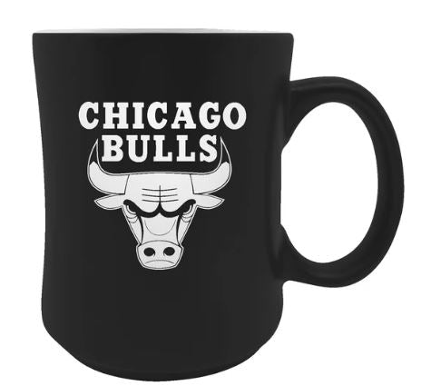 Chicago Bulls Black 19oz. Starter Stealth Ceramic Coffee Mug