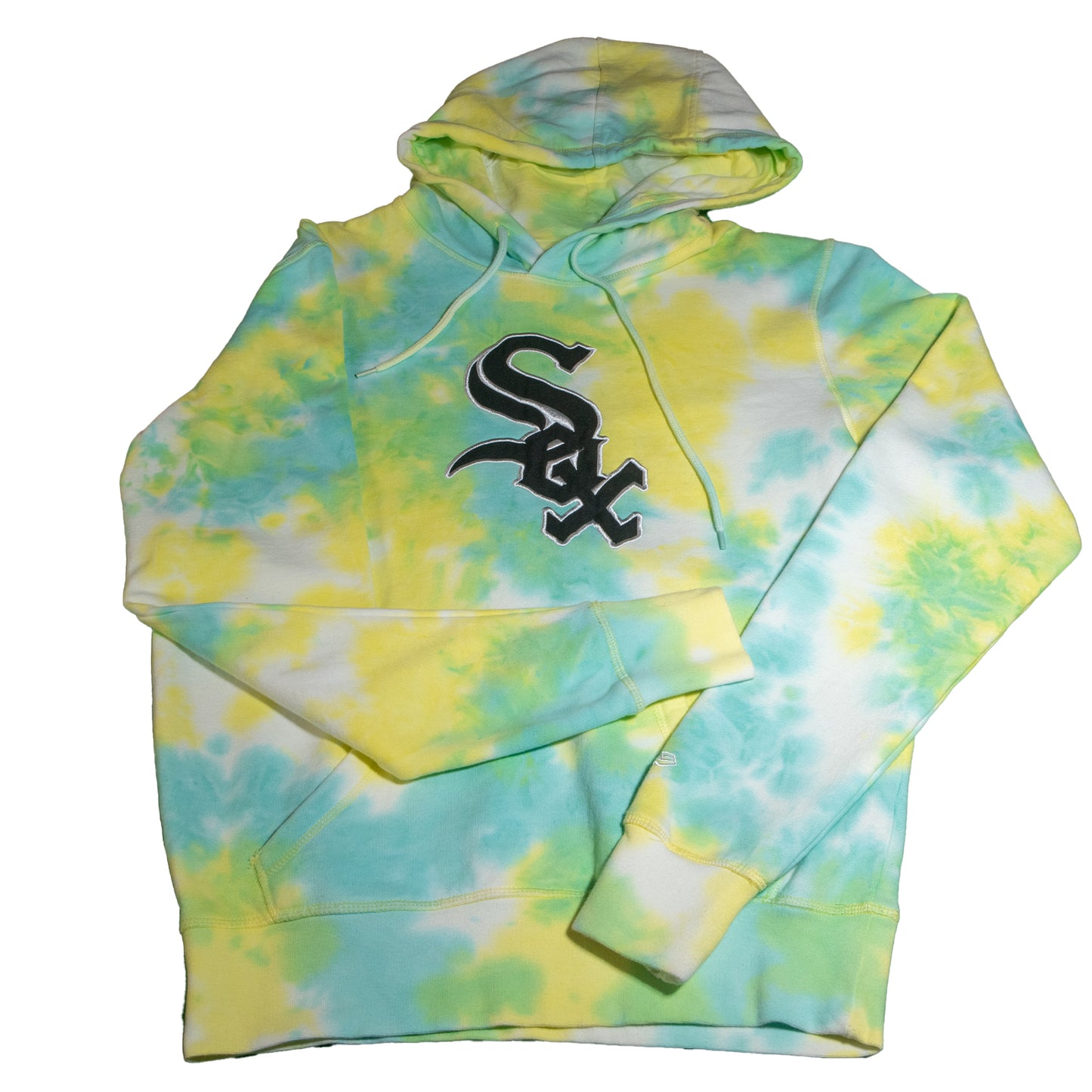 Chicago White Sox Yellow Tye Dye Hoodie