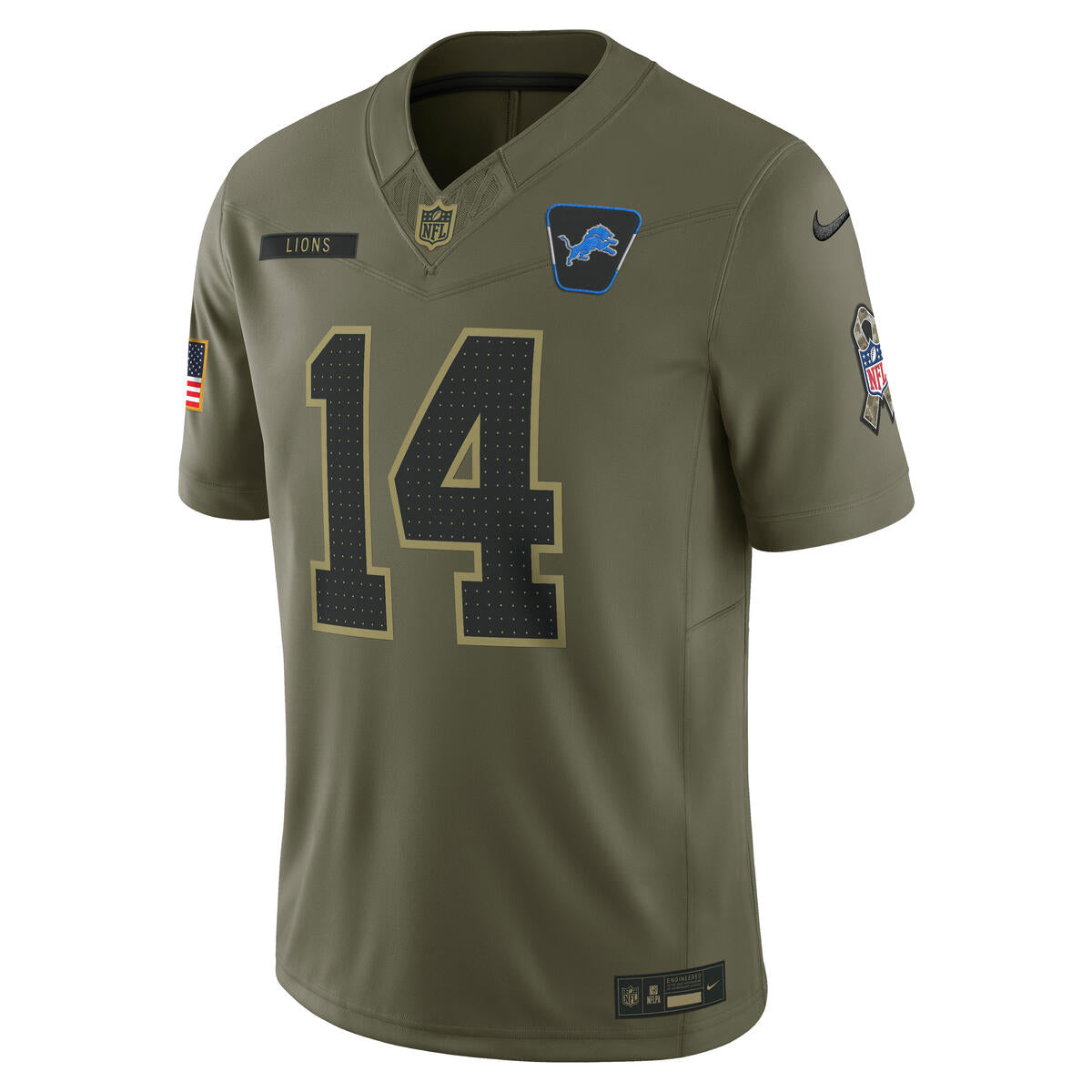 Amon-Ra St. Brown Detroit Lions Nike Men's 2025 Salute to Service Limited Jersey