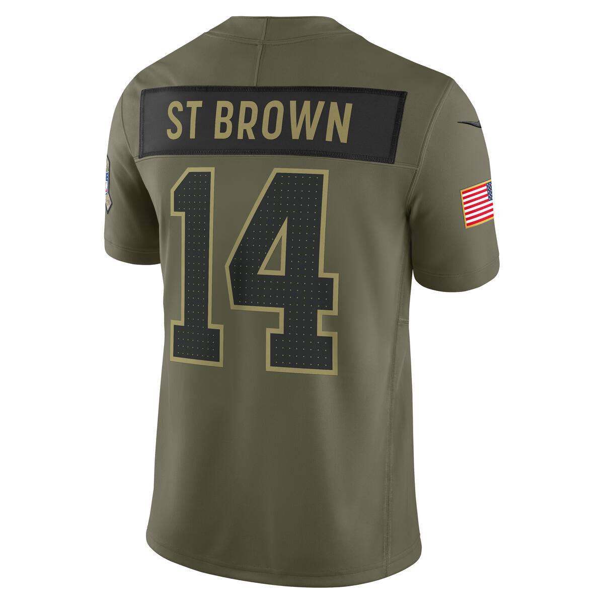 Amon-Ra St. Brown Detroit Lions Nike Men's 2025 Salute to Service Limited Jersey