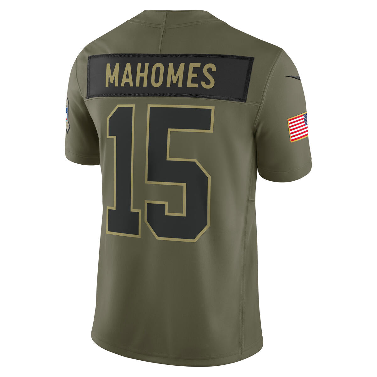 Patrick Mahomes Kansas City Chiefs Nike Men's 2025 Salute to Service Limited Jersey