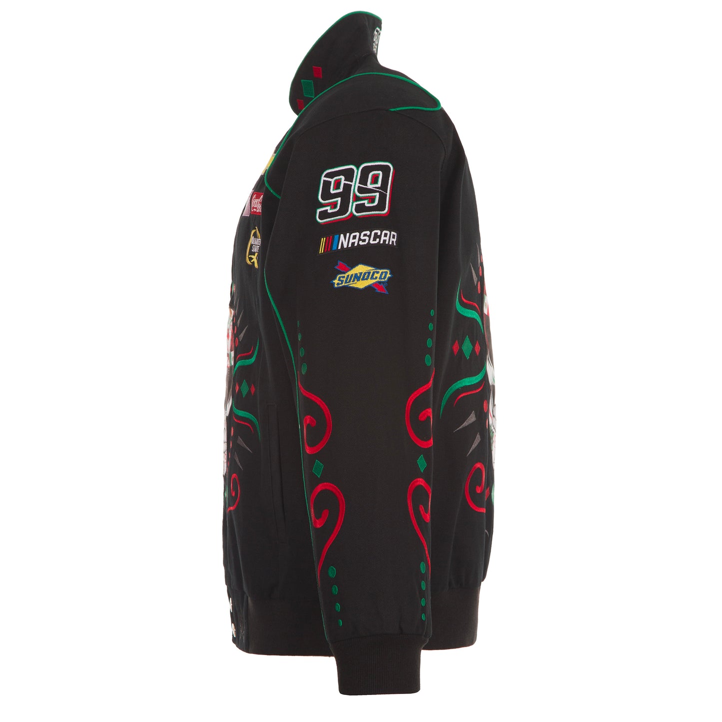 Daniel Suarez 99 Skull Nascar Twill Jacket