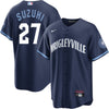 Seiya Suzuki Chicago Cubs City Connect Wrigleyville Nike Men's Replica Jersey