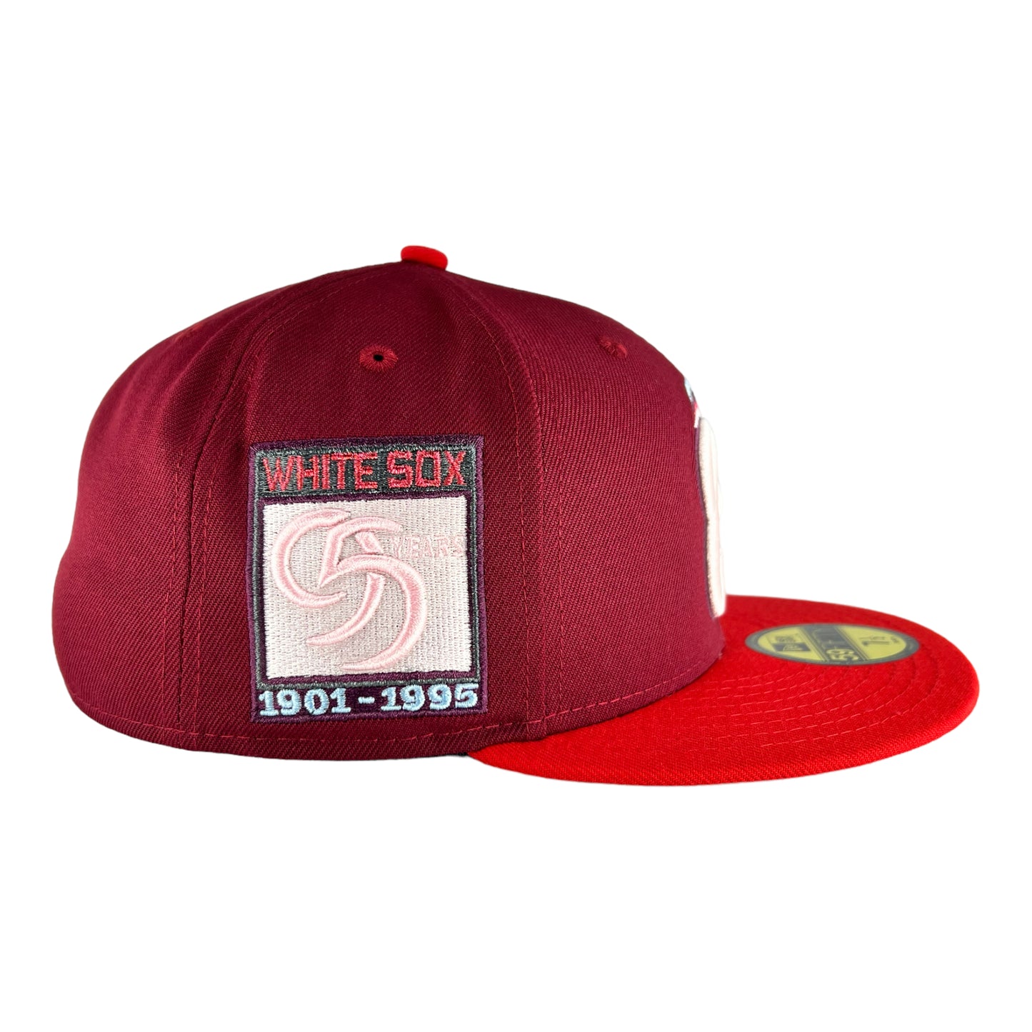 Chicago White Sox Cardinal Red New Era 59FIFTY Fitted Hat