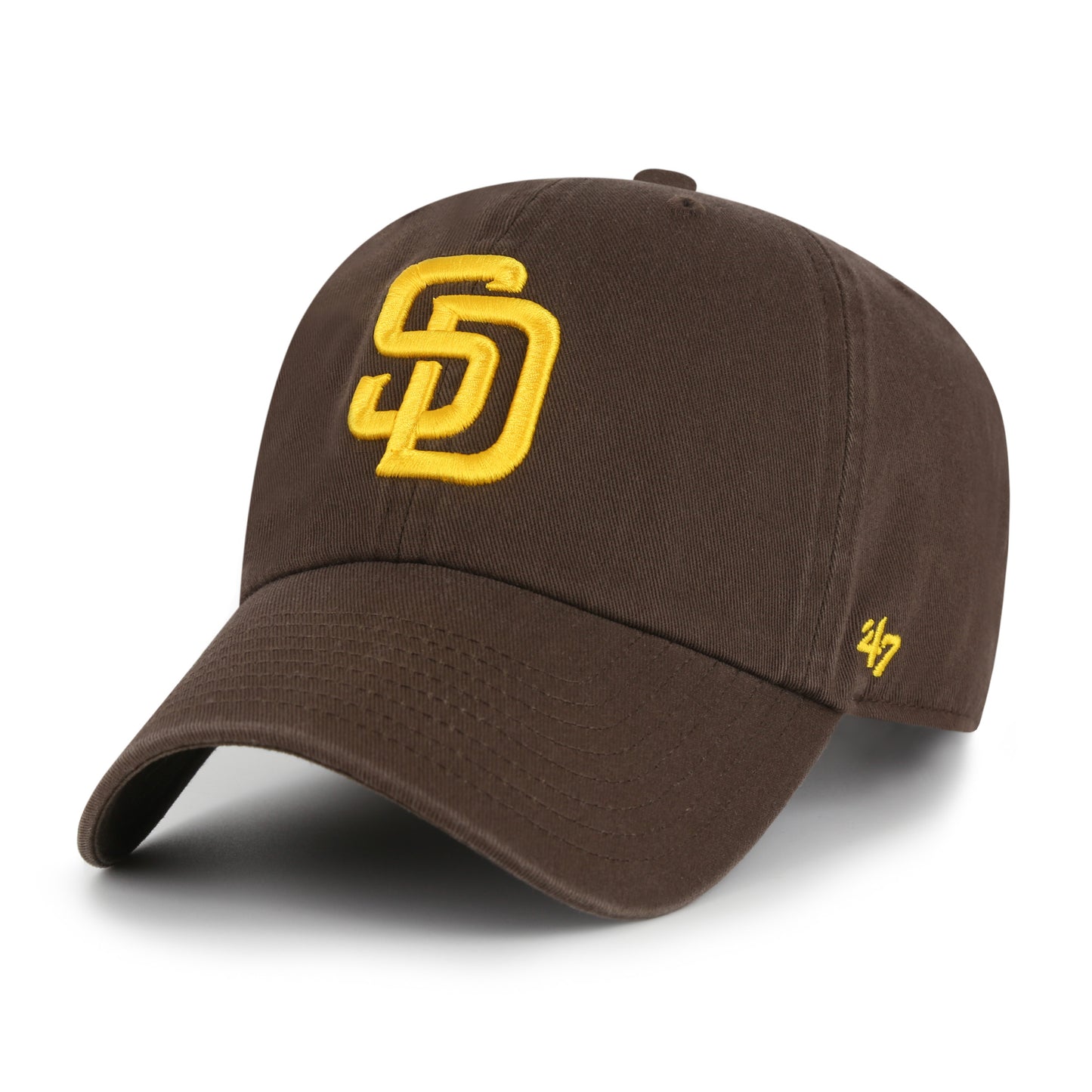 San Diego Padres Brown '47 Clean Up Adjustable Hat