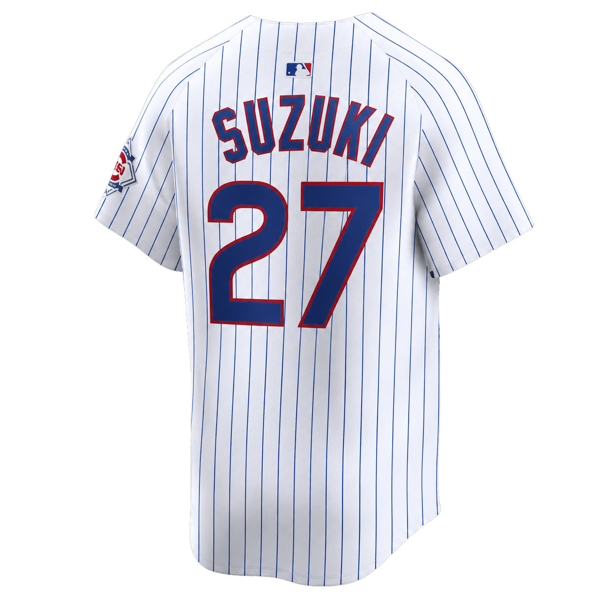 Seiya Suzuki Chicago Cubs Nike Youth 150th Anniversary Homerun Pinstripe Jersey