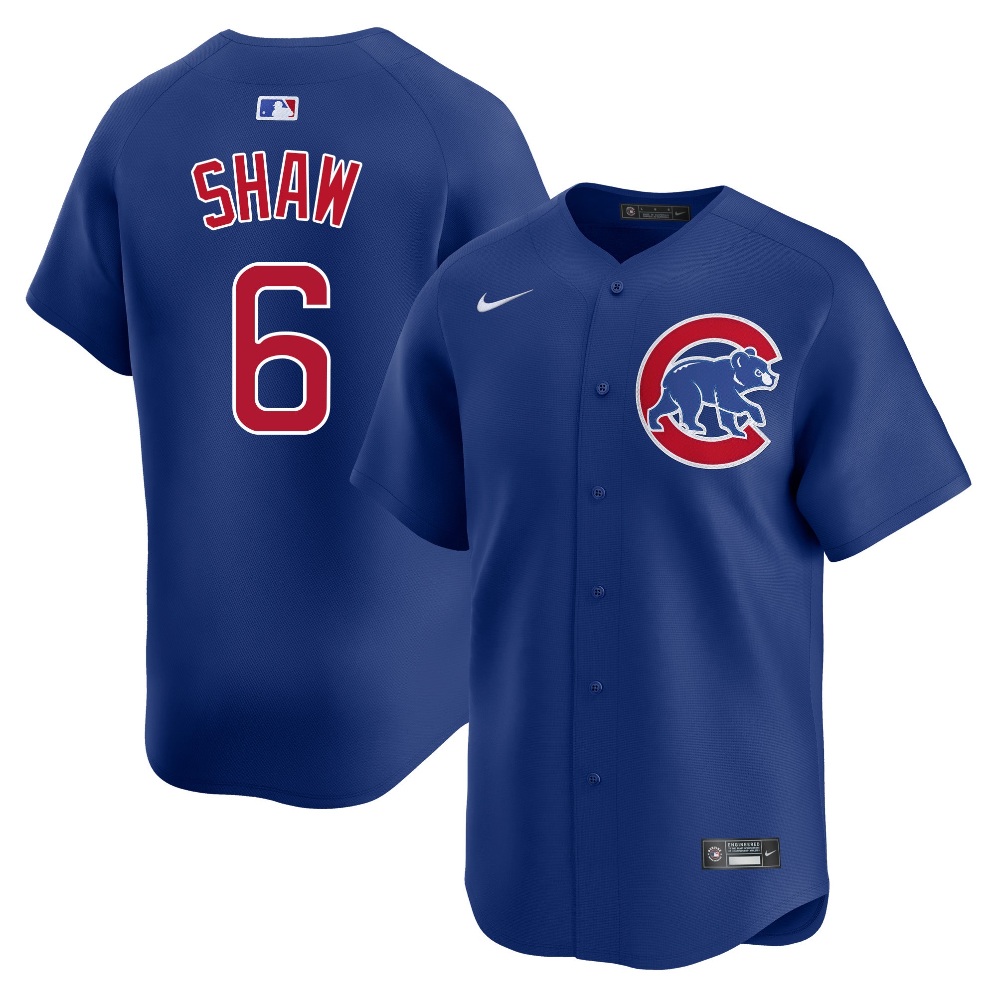 Matt Shaw Chicago Cubs Nike Royal Alternate Limited Jersey – Clark