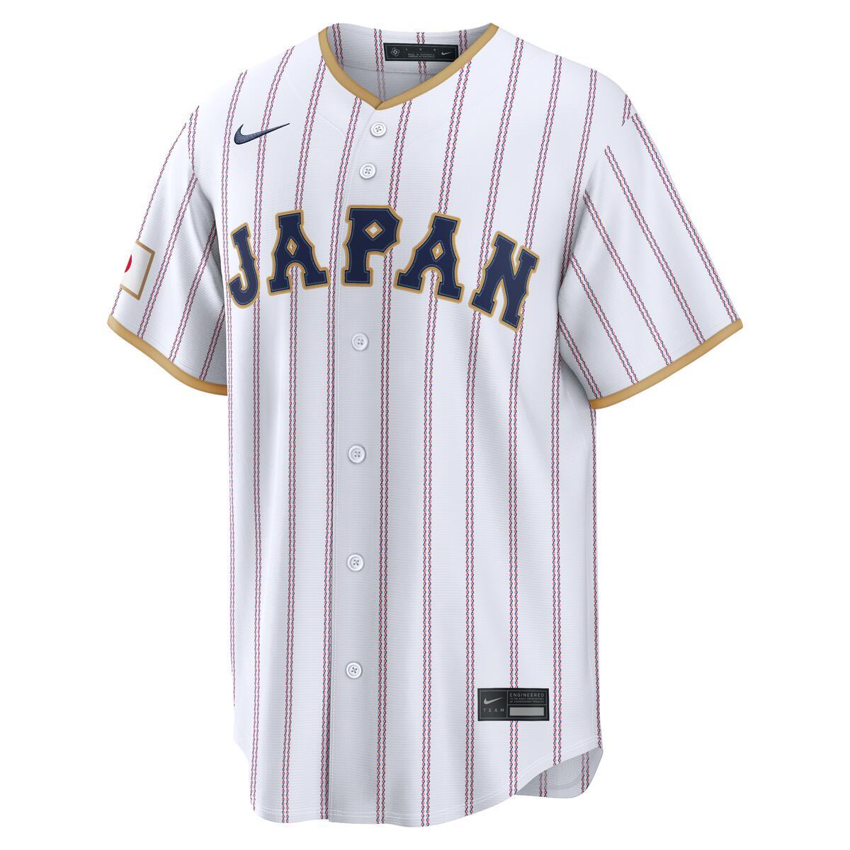 Shohei Ohtani Japan World Baseball Classic 2026 Nike White Home
