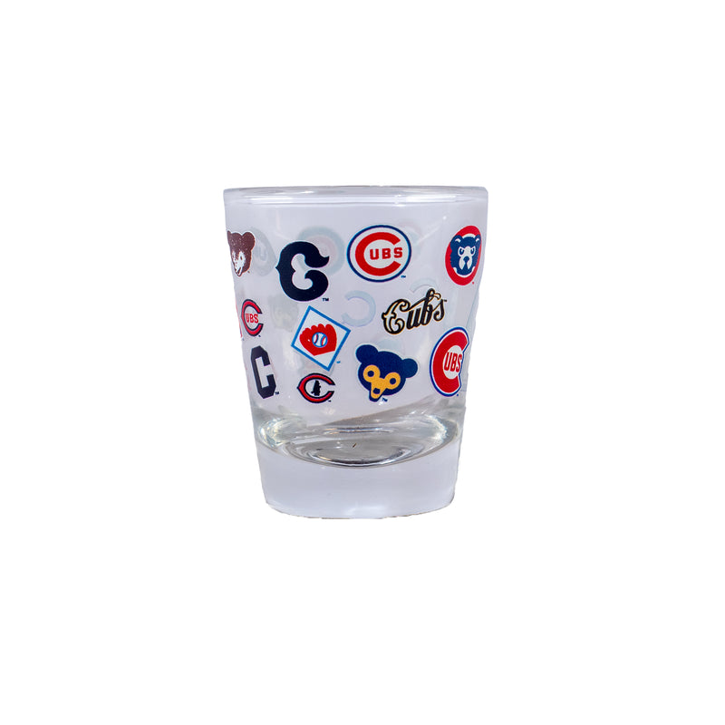 Chicago Cubs 2oz. Native Design Shot Glass - Version 2