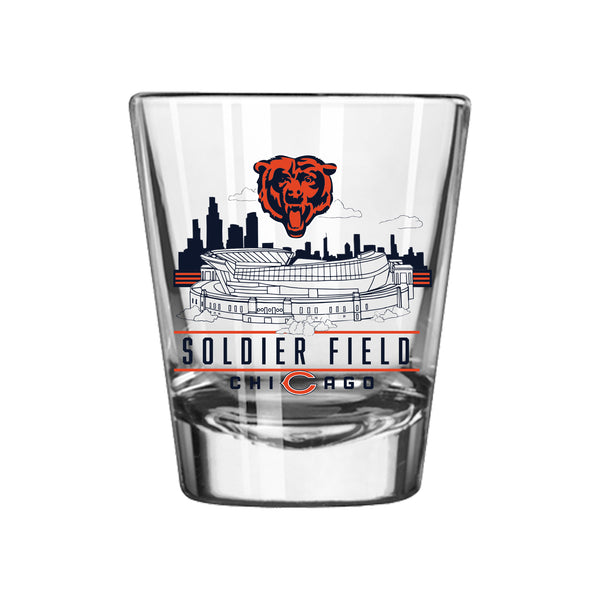 Chicago Bears Logo 4x4 Multi-Use Decal - Clark Street Sports