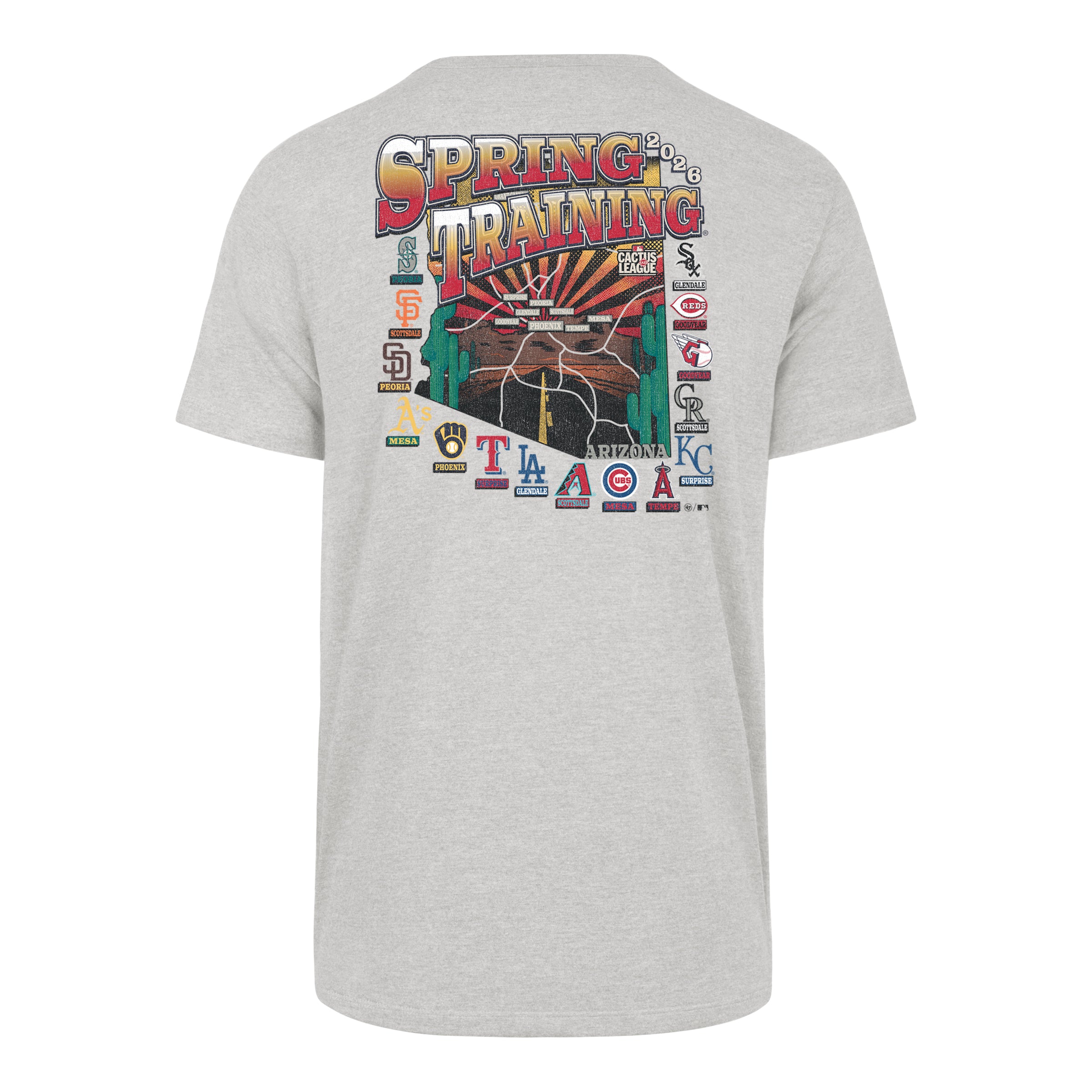 Spring Training 2026 MLB AZ Cactus League Grey '47 Franklin T