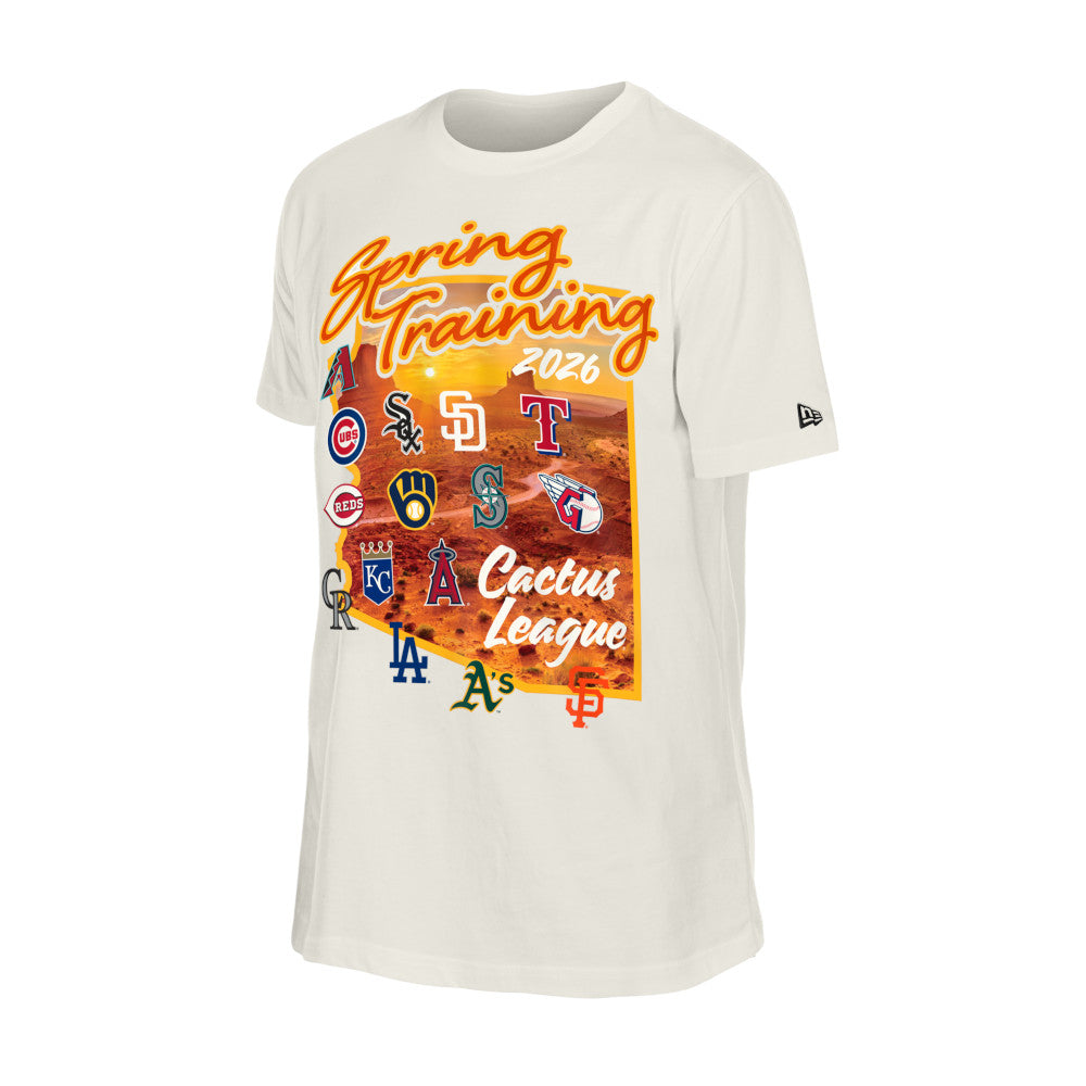 Spring Training 2026 Cactus League New Era Cream T-Shirt