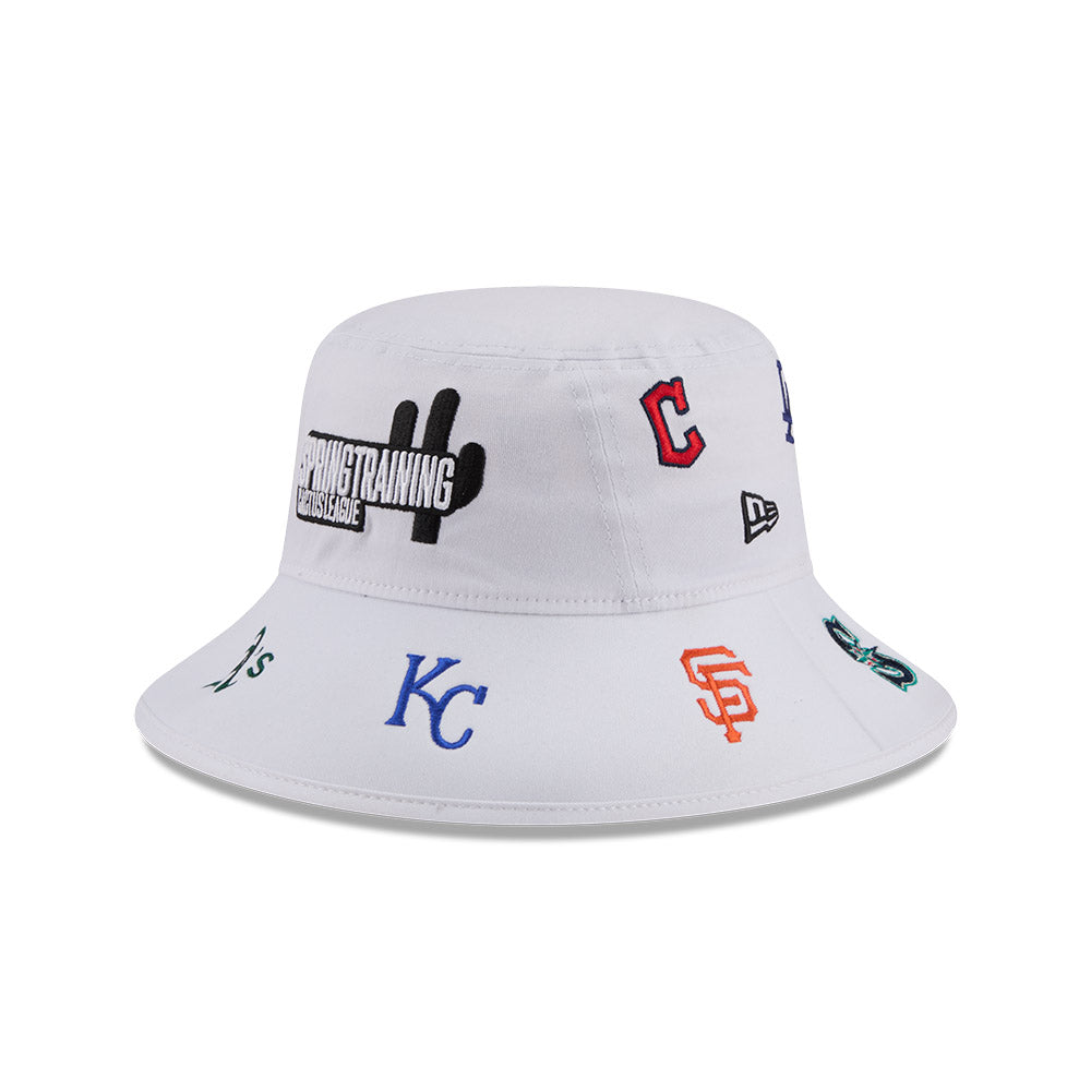 Spring Training New Era MLB Cactus League White Bucket Hat