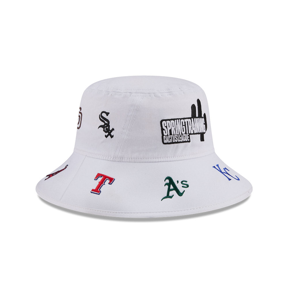 Spring Training New Era MLB Cactus League White Bucket Hat