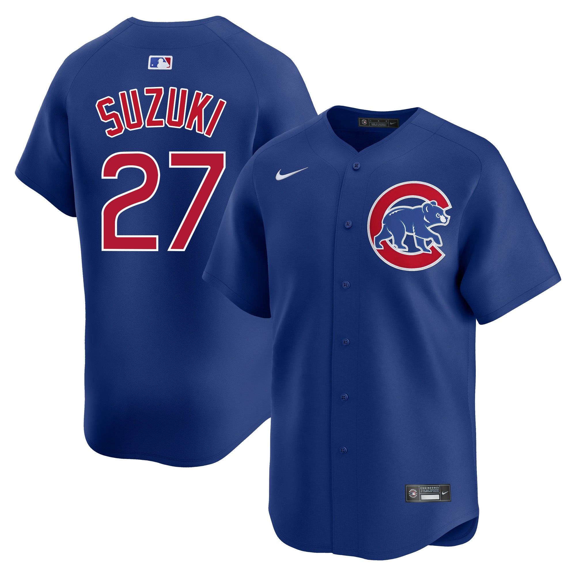 Seiya Suzuki Chicago Cubs Nike Royal Alternate Limited Jersey