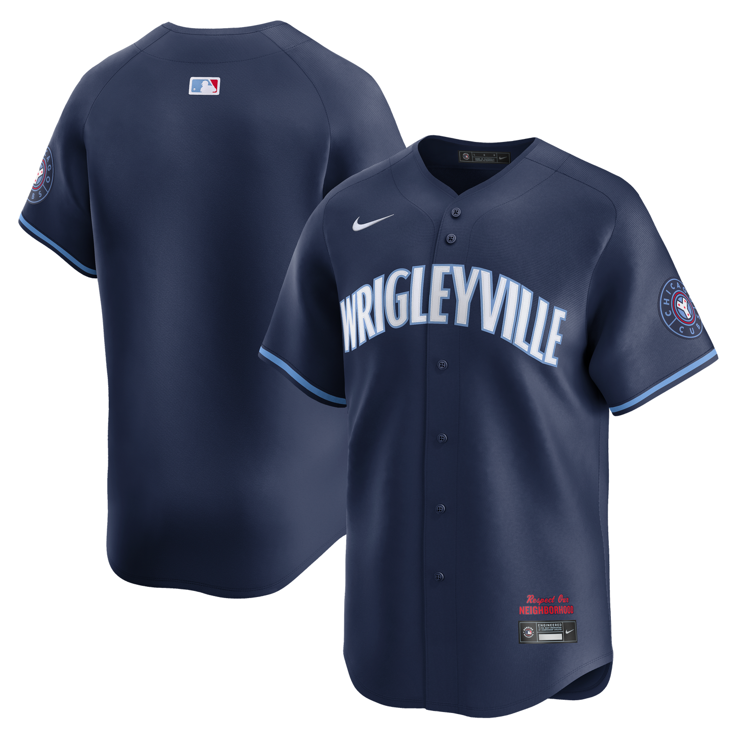 Chicago Cubs Nike Men's Limited City Connect Wrigleyville Jersey