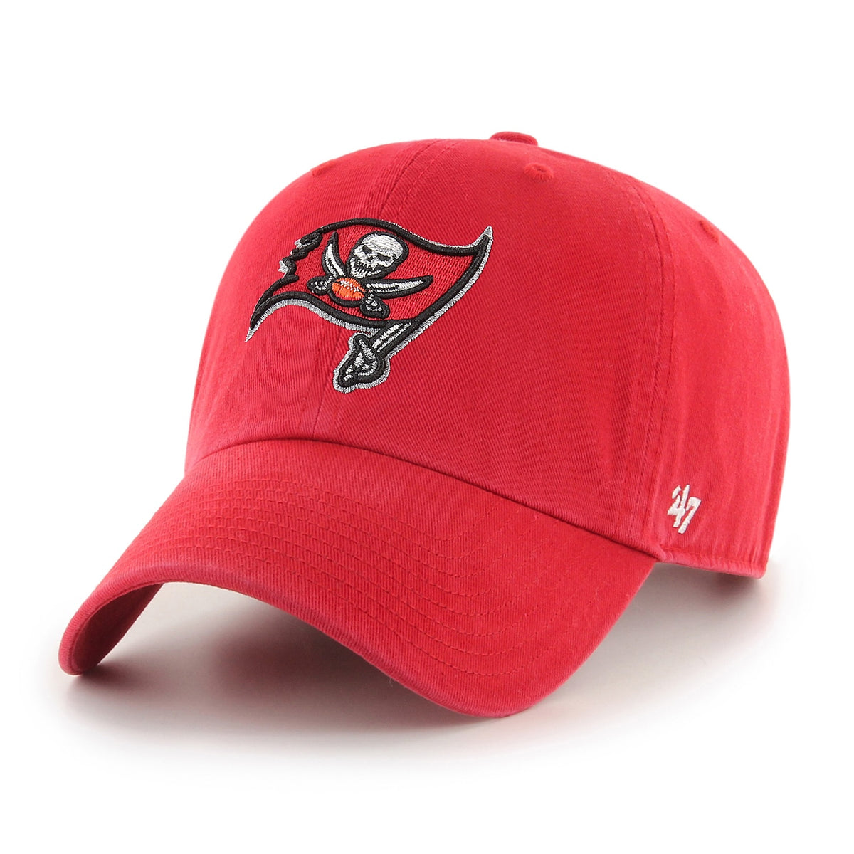Tampa Bay Buccaneers '47 Red Clean Up Adjustable Hat
