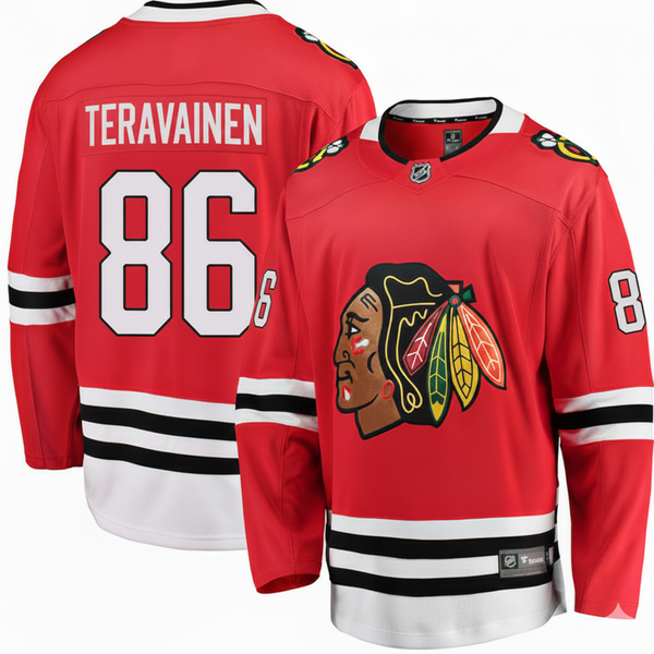 Tuevo Teravainen Chicago Blackhawks Fanatics Red Breakaway Men's