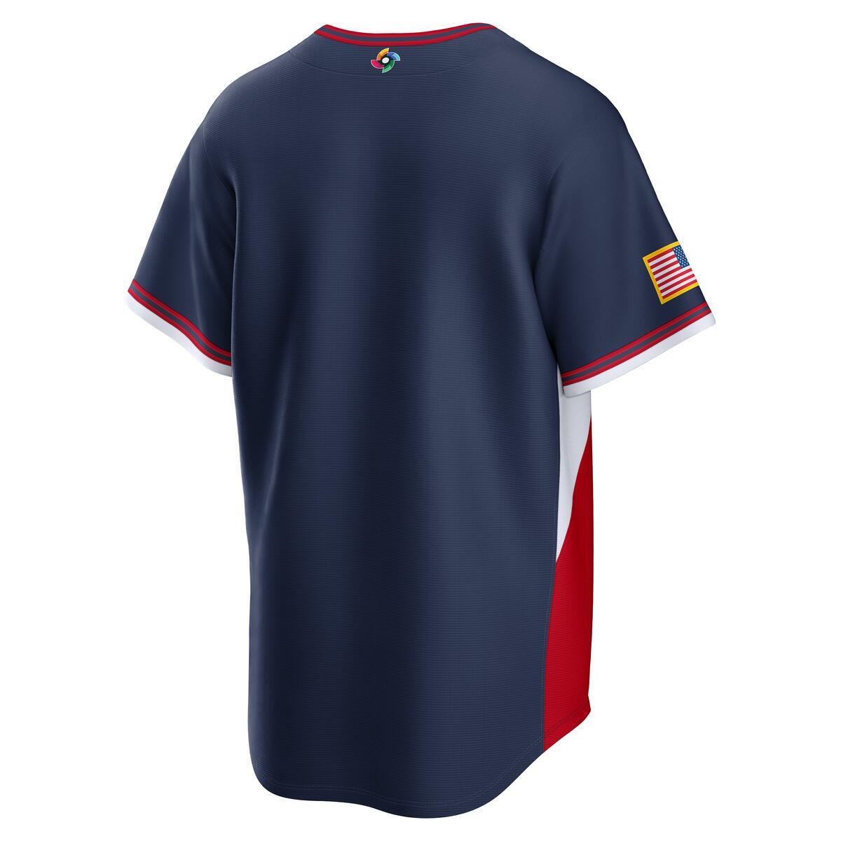 USA World Baseball Classic 2026 Nike Navy Road Jersey