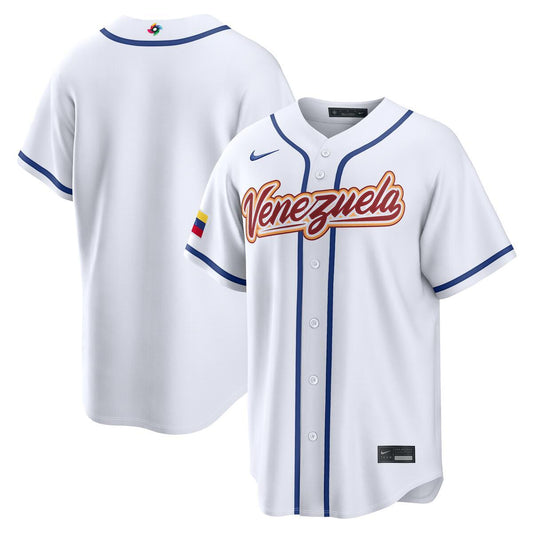 Venezuela World Baseball Classic 2026 Nike White Home Jersey