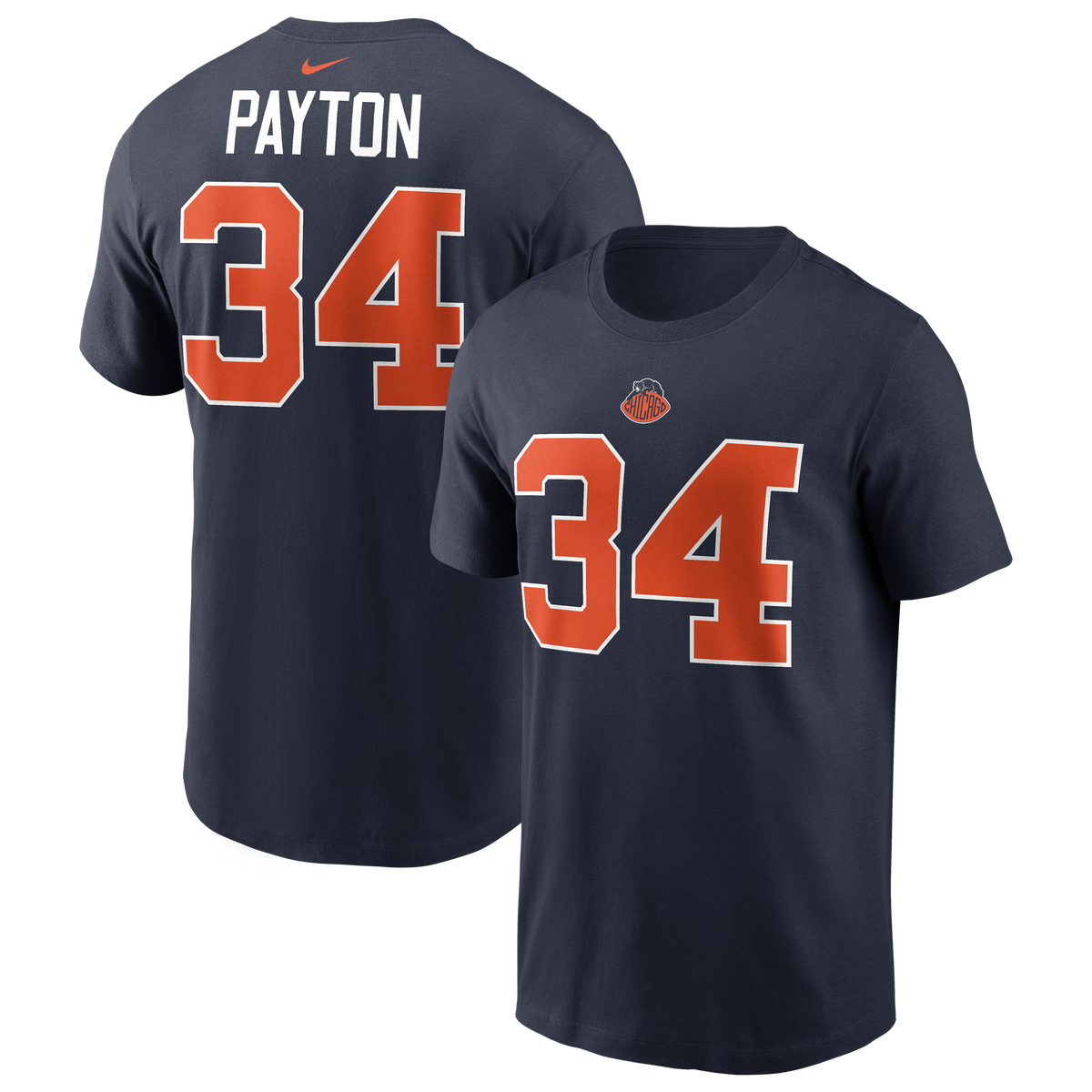 Walter Payton Chicago Bears Nike Men's Rivalry T-Shirt