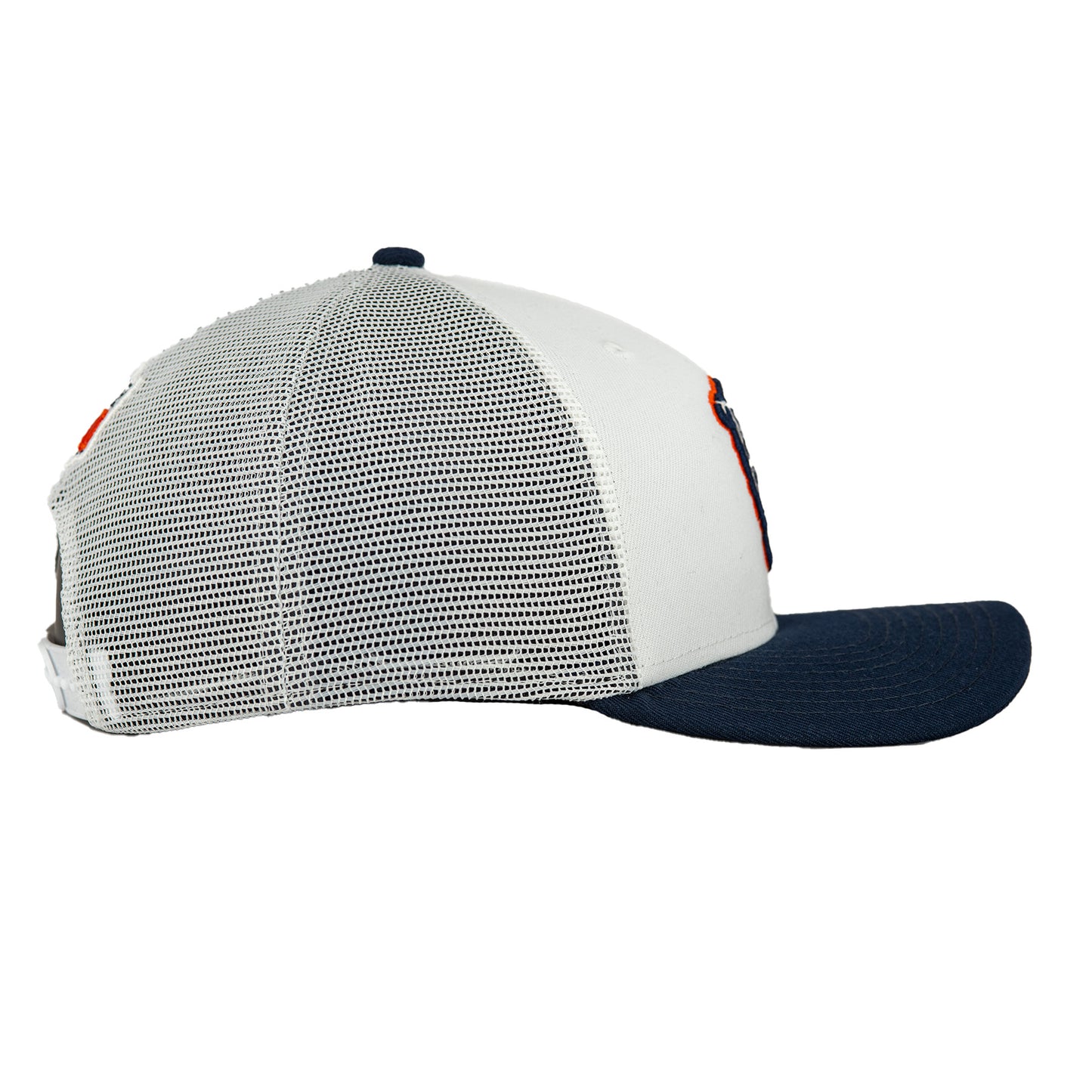 Chicago Bears White/Navy New Era 9SEVENTY Stretch-Snapback Hat