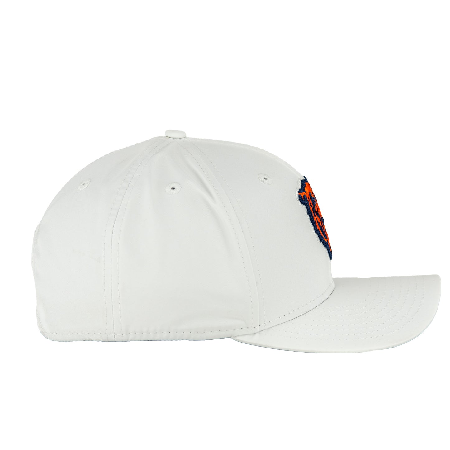 Chicago Bears White New Era 9SEVENTY Stretch-Snap Adjustable Hat