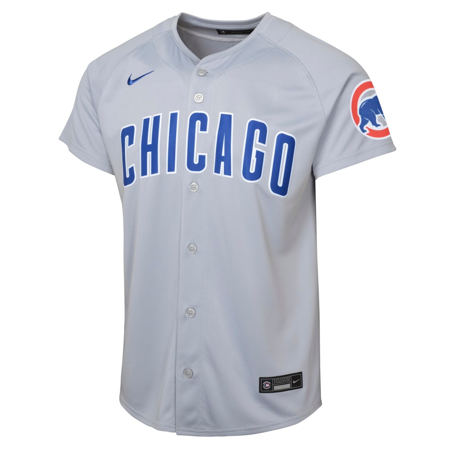 Youth Chicago Cubs Nike Grey Road Limited Jersey