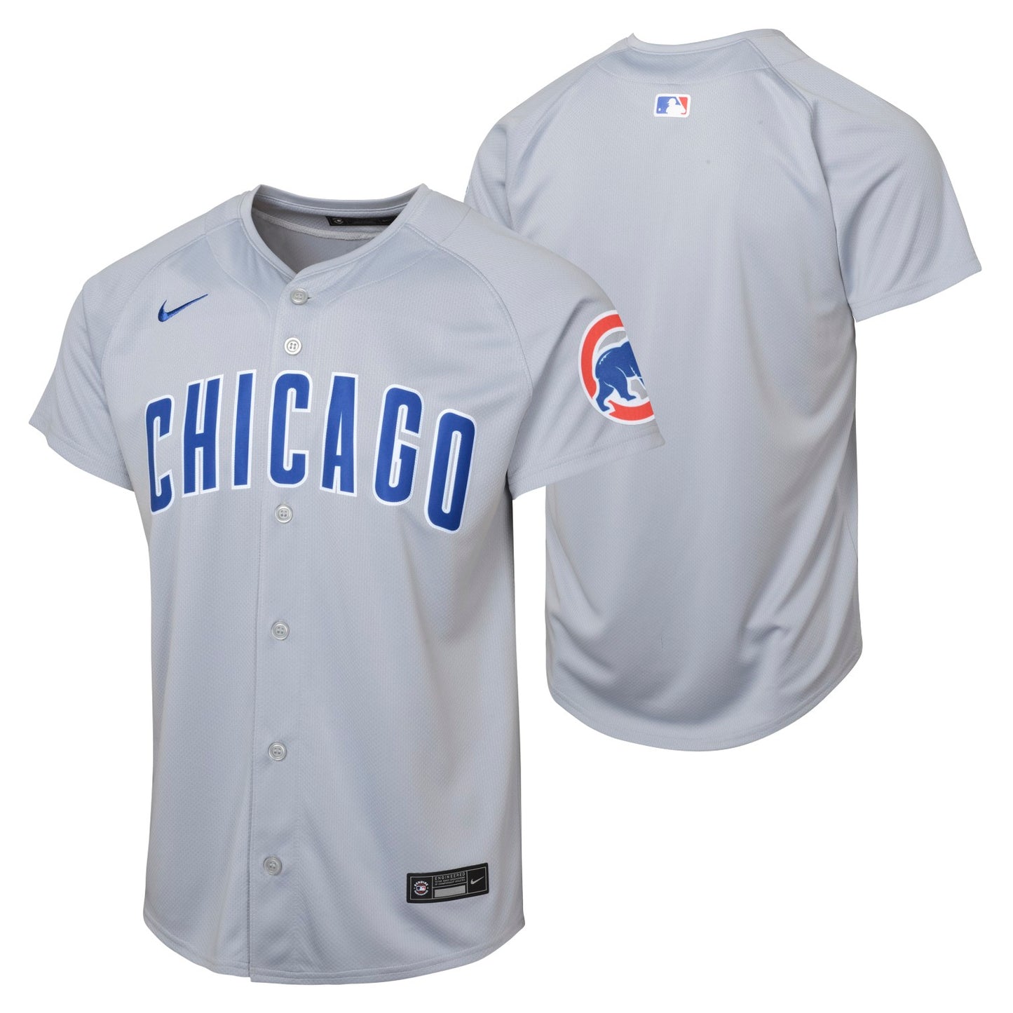 Youth Chicago Cubs Nike Grey Road Limited Jersey