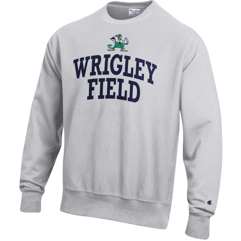 Wrigley Field Notre Dame Champion Reverse Weave Crewneck Sweatshirt