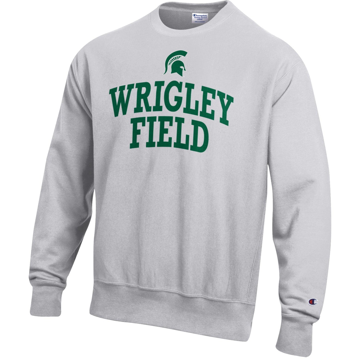 Wrigley Field Michigan State Champion Reverse Crew Neck Sweatshirt