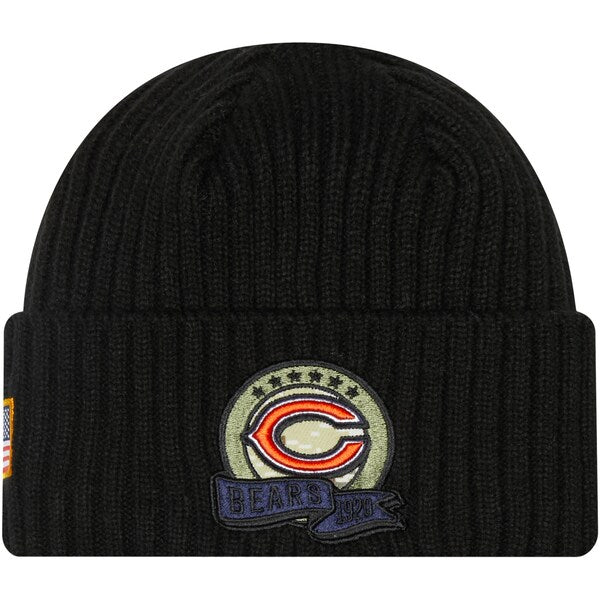 Chicago Bears 2022 STS Black Cuffed Knit
