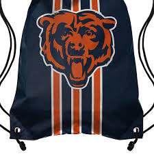 Bears Team Stripe Drawstring Backpack