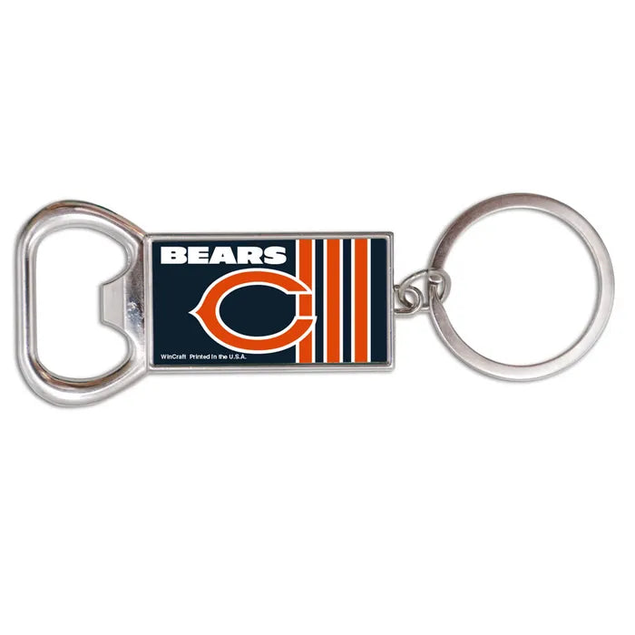 Chicago Bears Bottle Opener Key Ring