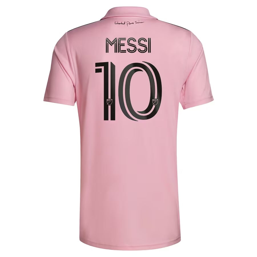 Lionel Messi Inter Miami CF Adidas Men's Pink Replica Jersey