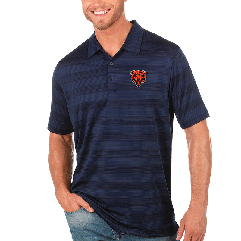 Chicago Bears Navy Compass Polo Shirt