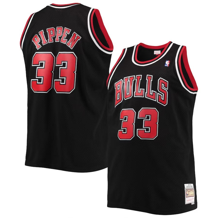 Scottie Pippen Chicago Bulls Red Mitchell & Ness NBA Swingman