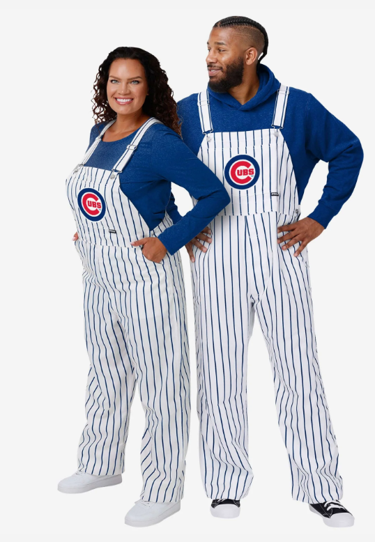 Chicago Cubs Pinstripe Overalls