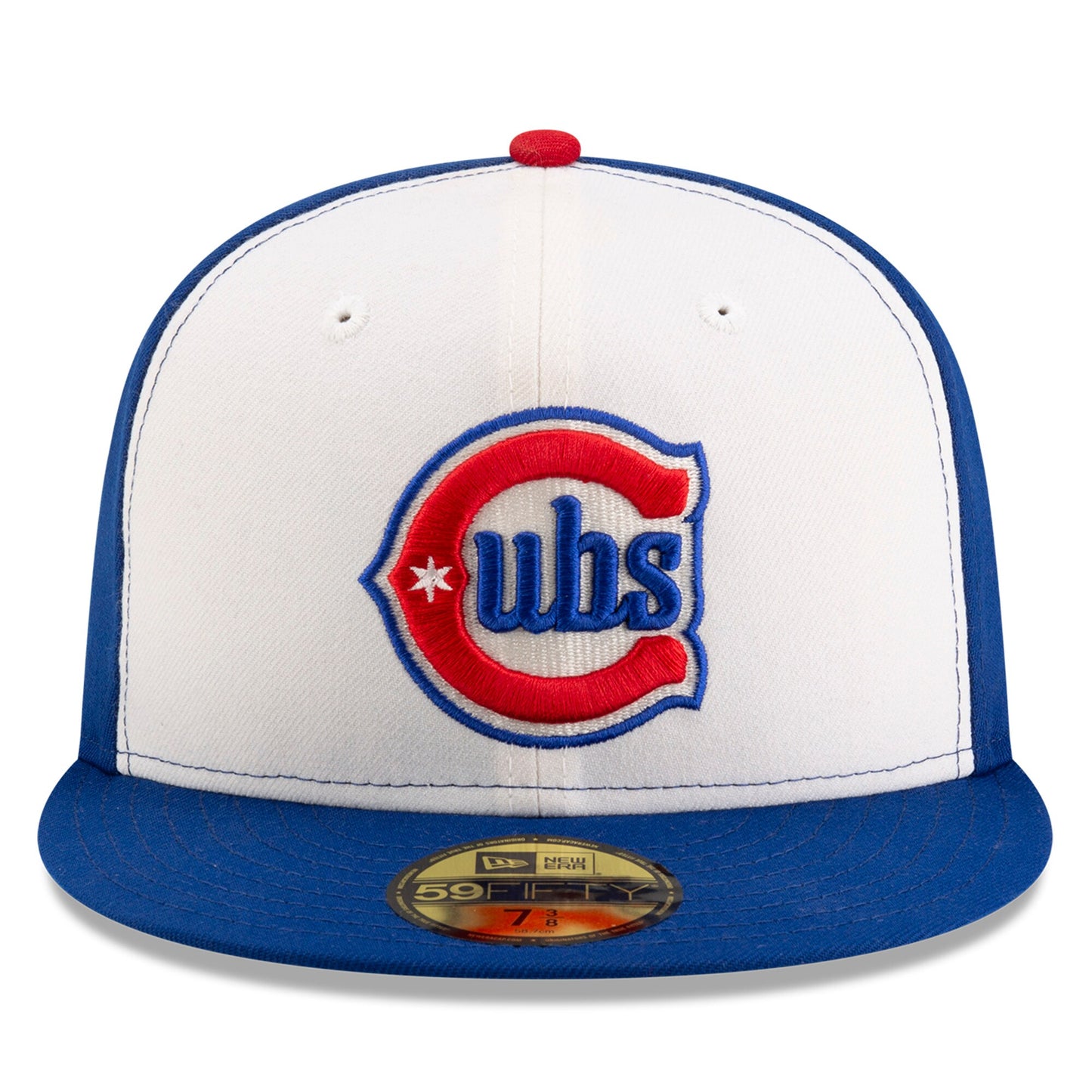 Chicago Cubs New Era White/Royal Alternate Authentic Collection On-Field 59FIFTY Fitted Hat