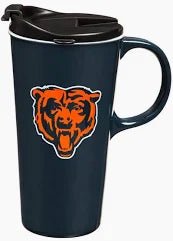 Chicago Bears Boxed Travel Ceramic 17oz Latte Cup