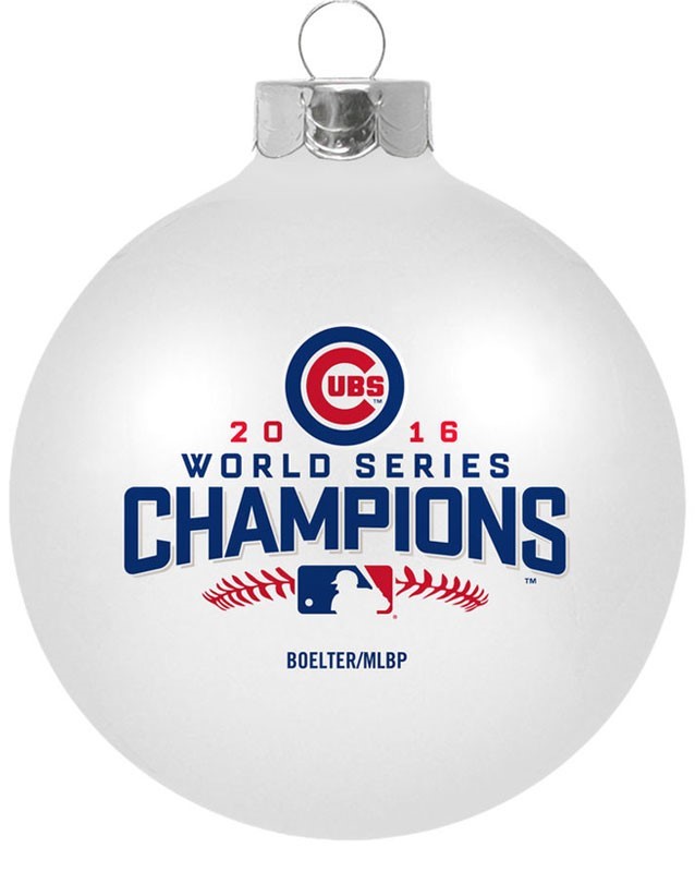 Chicago Cubs 2016 World Series Ornament