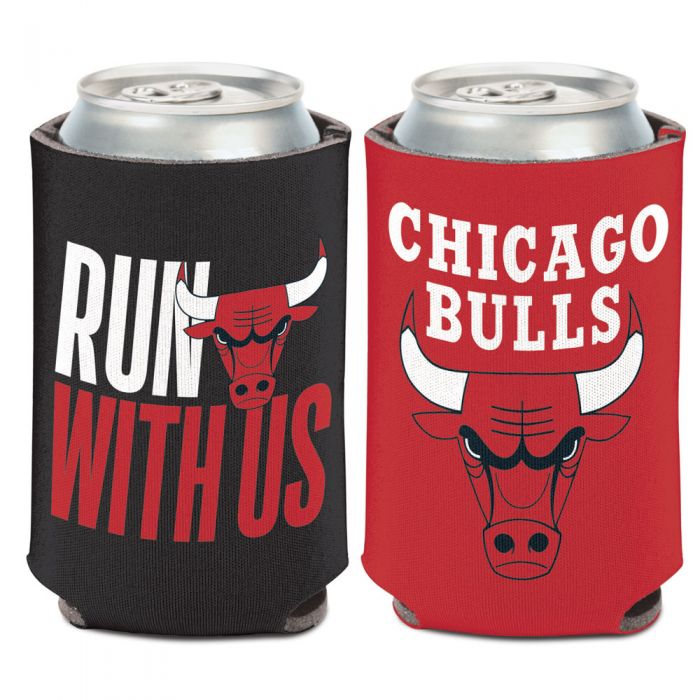 Chicago Bulls Run With Us  12oz. Can Cooler