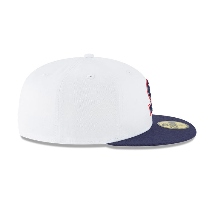 Men's New Era Red York Yankees White Logo 59FIFTY Fitted Hat