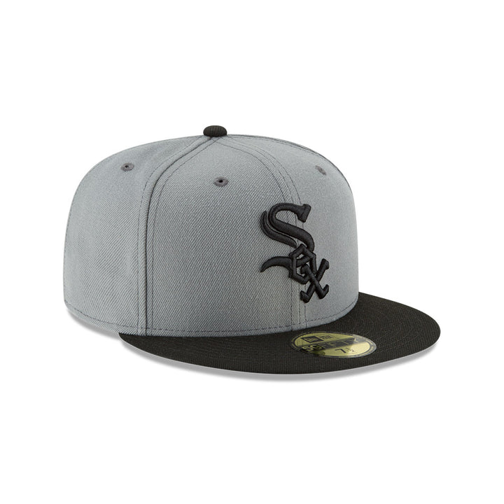 Chicago White Sox Black Grey 05' WS New Era 59FIFTY Fitted Hat - Clark  Street Sports