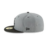 Chicago White Sox Grey Black New Era 59FIFTY Fitted Hat