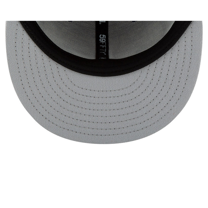 New Era 59Fifty MLB Basic Boston Red Sox Fitted Gray/Black Headwear Cap (7  1/8)