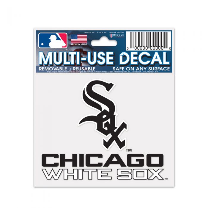 Chicago White Sox 3" x 4" Multi Use Decal