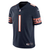 Justin Fields Chicago Bears Nike Men's Navy Limited Game Jersey