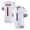 Men's Nike Justin Fields Black Chicago Bears RFLCTV Limited Jersey